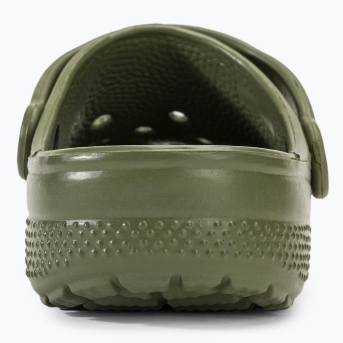 Vaikiškos šlepetės Crocs Classic Clog Kids army green 7