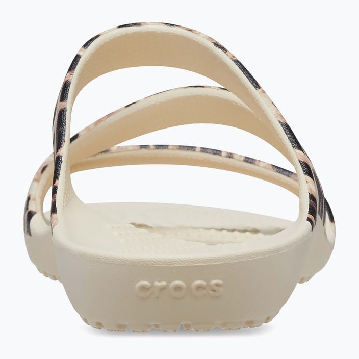 Moteriškos šlepetės Crocs Kadee II Graphic winter white/multi 10