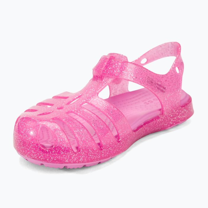 Vaikiški sandalai Crocs Isabella Glitter juice 7