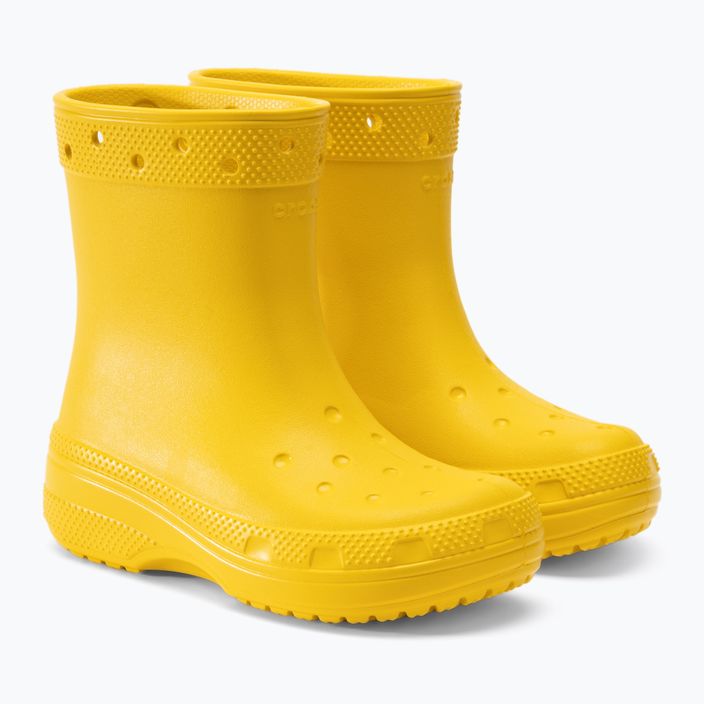 Vaikiški lietaus batai Crocs Classic Boot Kids sunflower 4