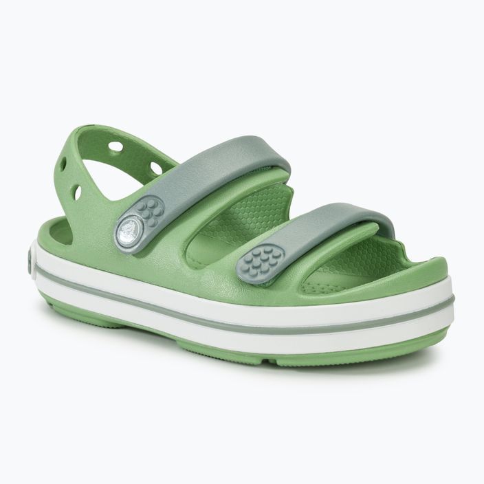 Vaikiškos basutės Crocs Crocband Cruiser Toddler fair green/dusty green