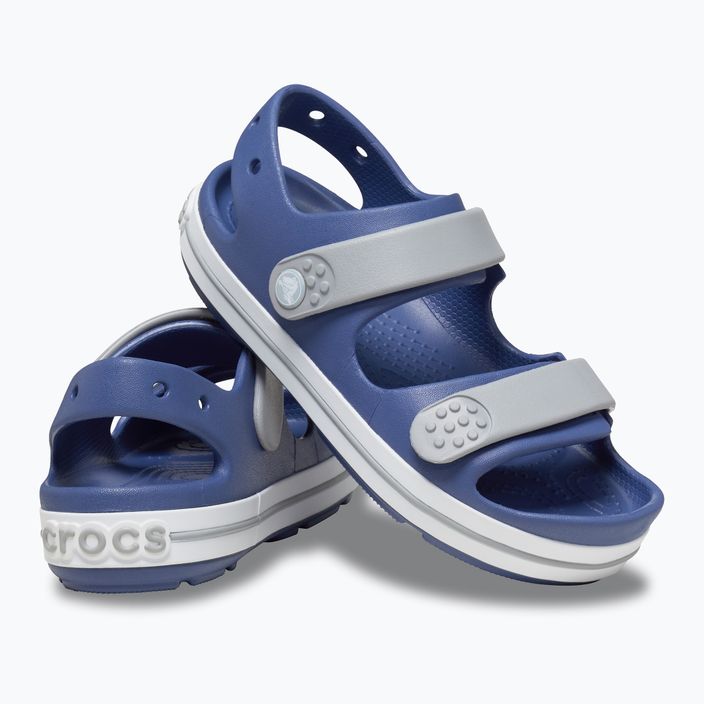 Vaikiški sandalai Crocs Crocband Cruiser Kids bijou blue/light grey 10