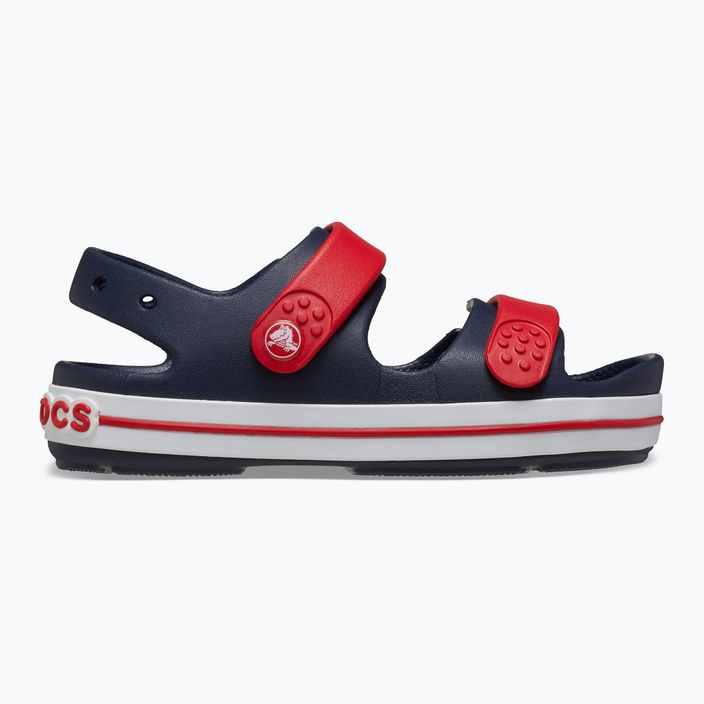 Vaikiški sandalai Crocs Crocband Cruiser Kids navy/varsity red 9