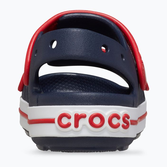 Vaikiški sandalai Crocs Crocband Cruiser Kids navy/varsity red 12