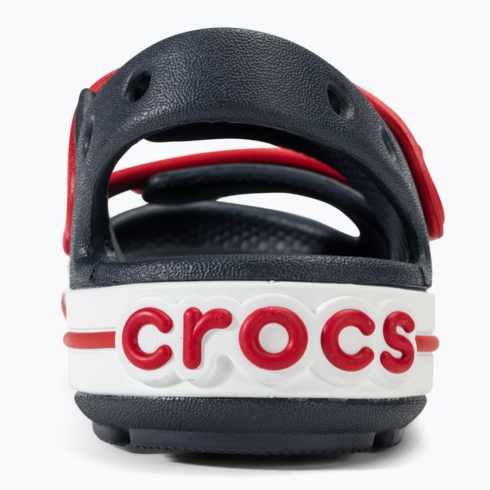 Vaikiški sandalai Crocs Crocband Cruiser Kids navy/varsity red 6