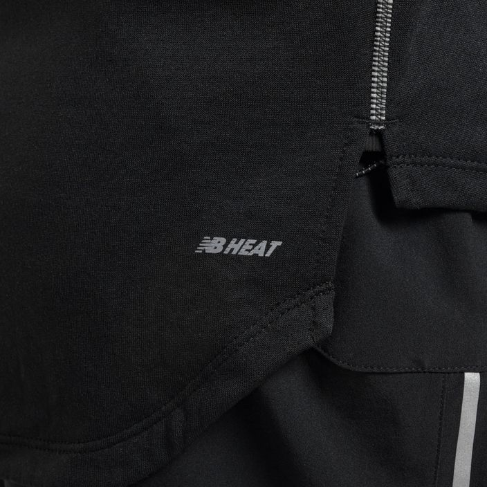 Vyriški treniruočių marškinėliai New Balance Top NB Heat Grid Half Zip black MT23252BK 6