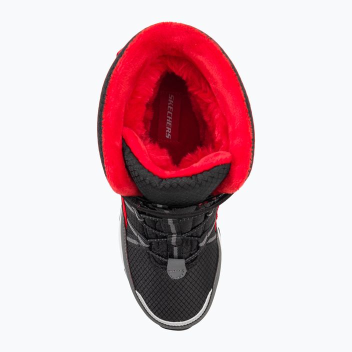 SKECHERS D'Lites vaikiški trekingo batai juodi/raudoni 6