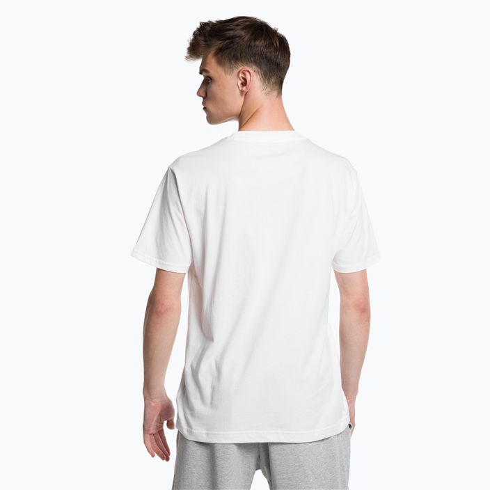 New Balance Essentials Stacked Logo Co vyriški treniruočių marškinėliai balti MT31541WT 3