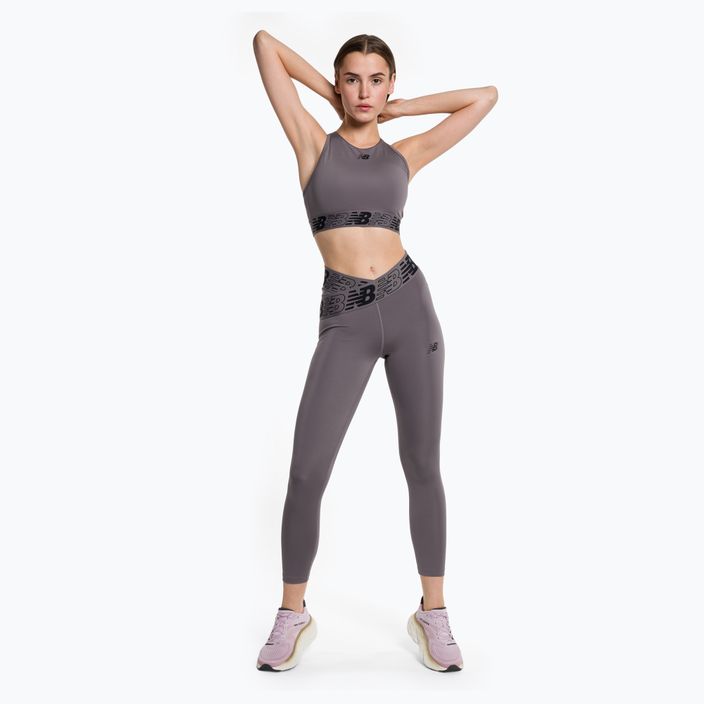 Moteriškos treniruočių kelnės New Balance Tight Relentless Crossover High Rise Grey WP21177ZNC 2