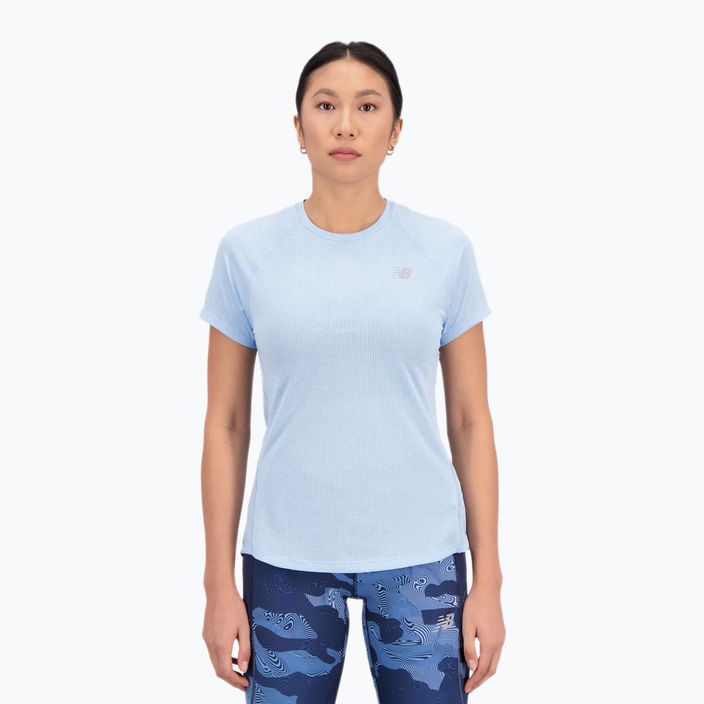 Moteriški New Balance Top Impact Run marškinėliai mėlyni WT21262BZH