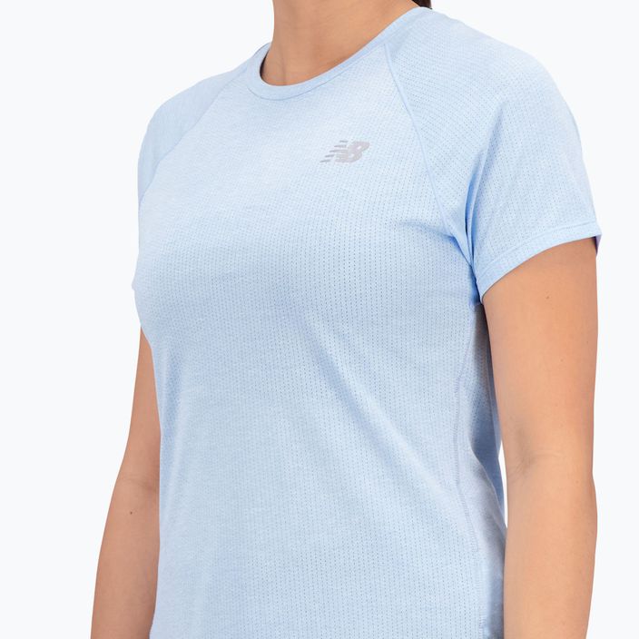 Moteriški New Balance Top Impact Run marškinėliai mėlyni WT21262BZH 4