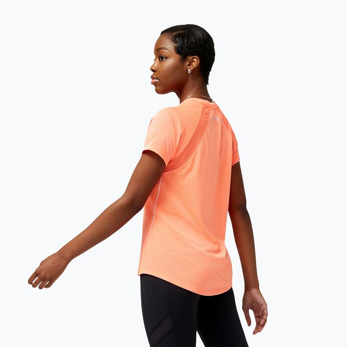 Moteriški New Balance Top Impact Run bėgimo marškinėliai oranžiniai WT21262ODR 2