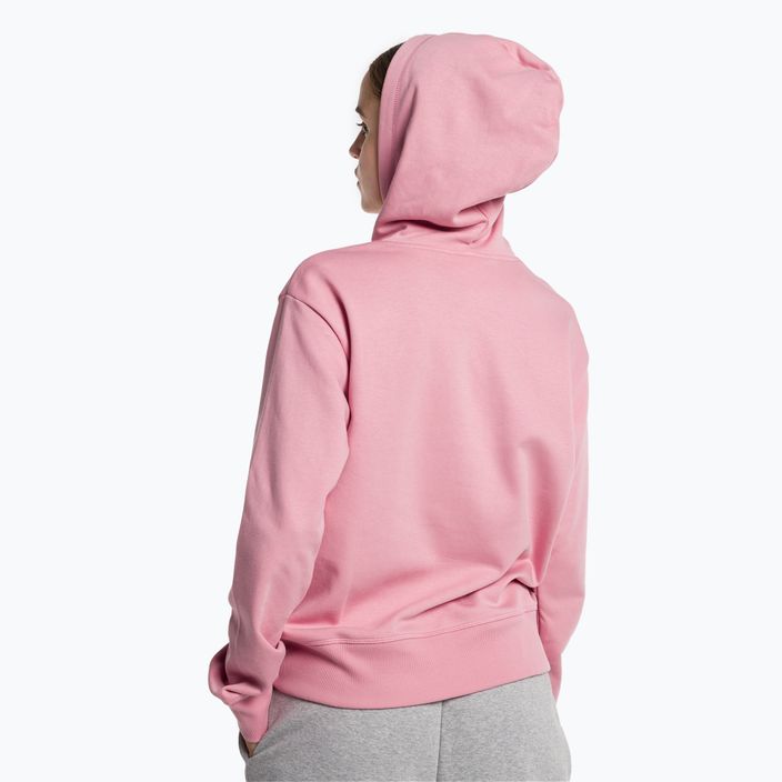 Moteriški treniruočių džemperiai New Balance Essentials Stacked Logo French Terry Hoodie pink WT3153333HAO 3