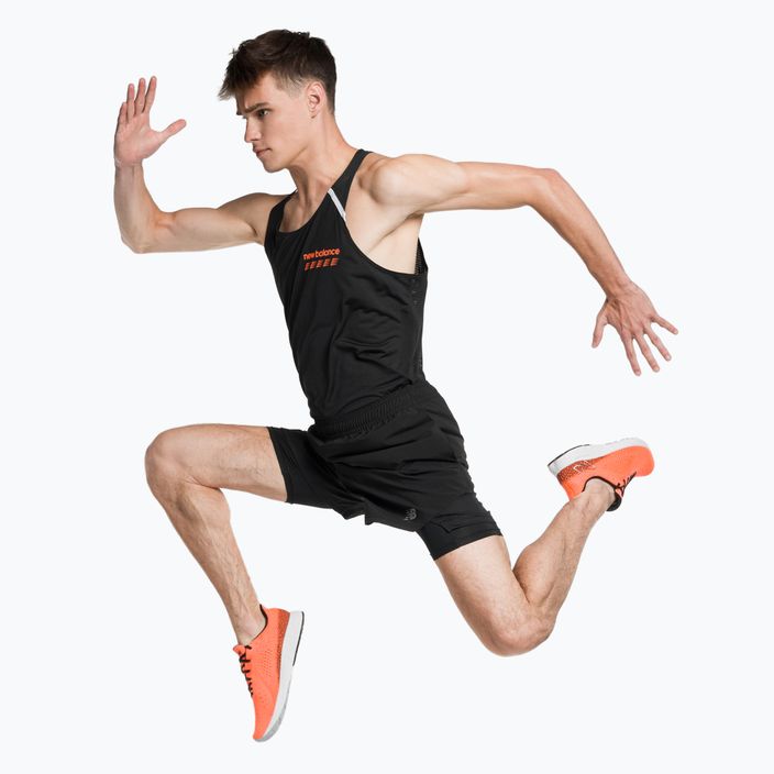 New Balance Accelerate Pacer 5" vyriški bėgimo šortai juodi MS31244BK 2
