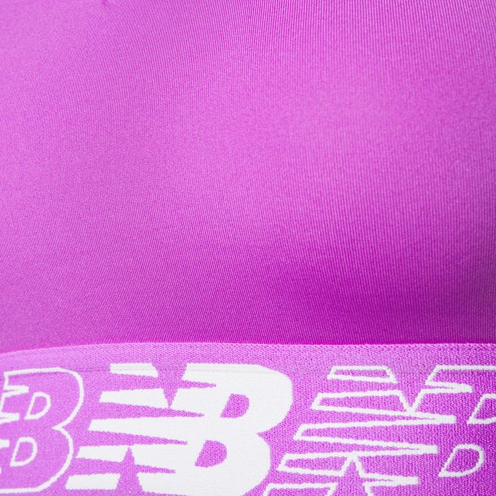 New Balance NB Pace Bra 3.0 fitneso liemenėlė violetinė NBWB11034 8