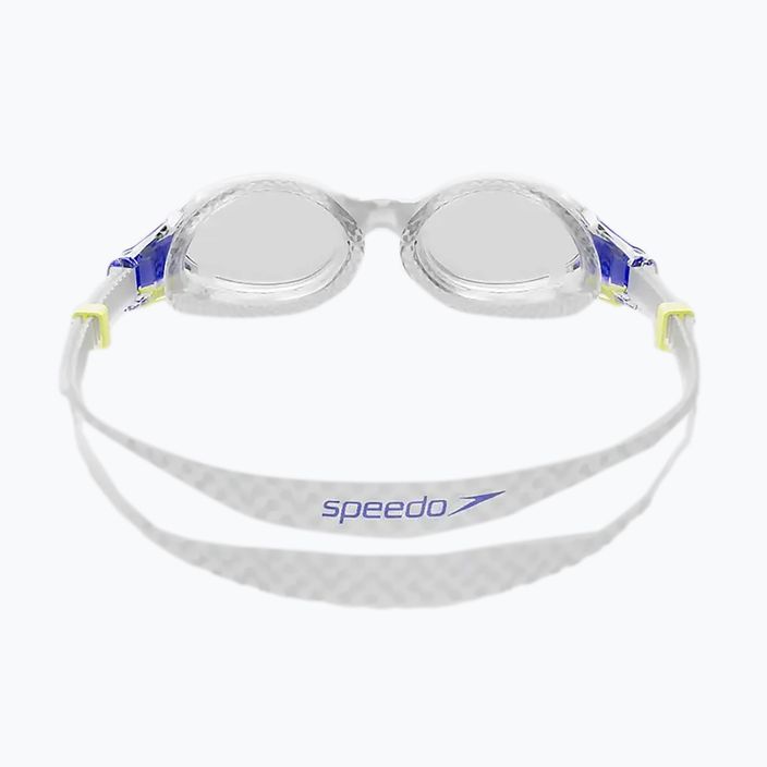 "Speedo Biofuse 2.0 Junior" skaidrūs/mėlyni vaikiški plaukimo akiniai 2