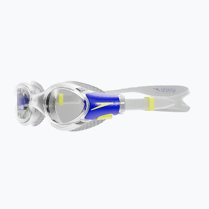 "Speedo Biofuse 2.0 Junior" skaidrūs/mėlyni vaikiški plaukimo akiniai 3