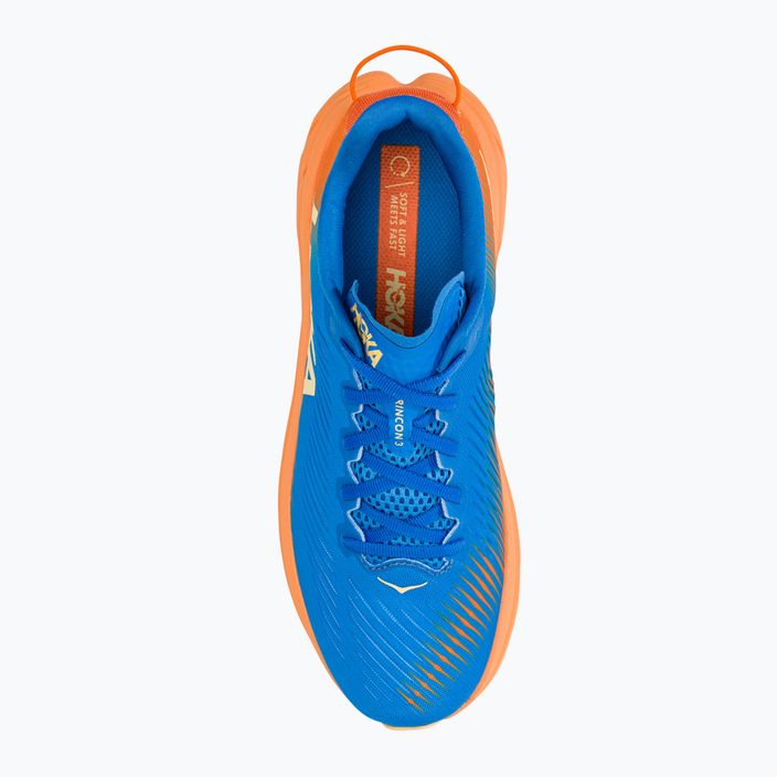 HOKA vyriški bėgimo bateliai Rincon 3 blue-orange 1119395-CSVO 5