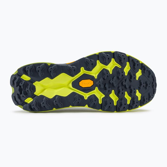 Vyriški bėgimo batai HOKA Speedgoat 5 stone blue/dark citron 4