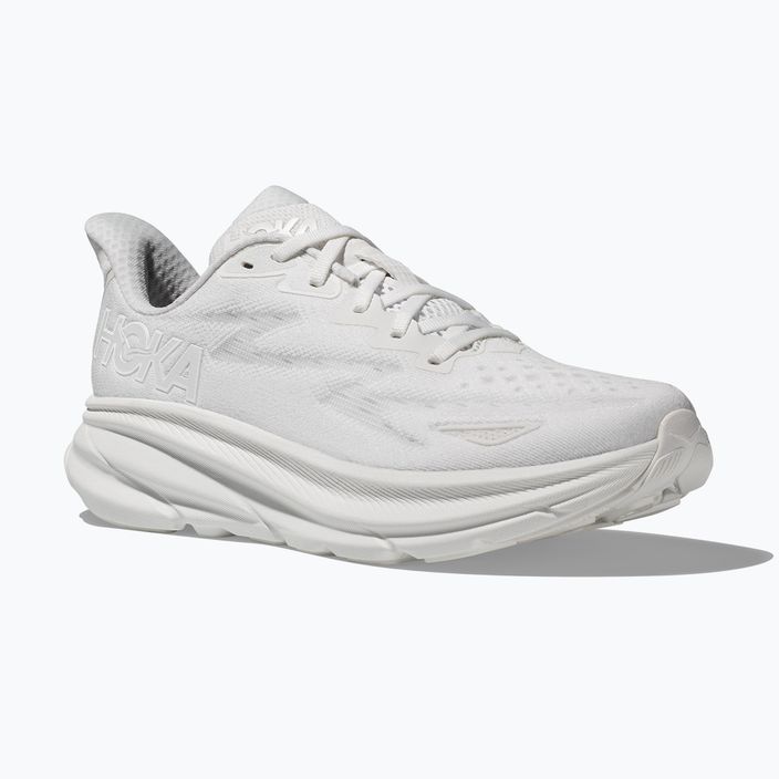 Vyriški bėgimo batai HOKA Clifton 9 white/white