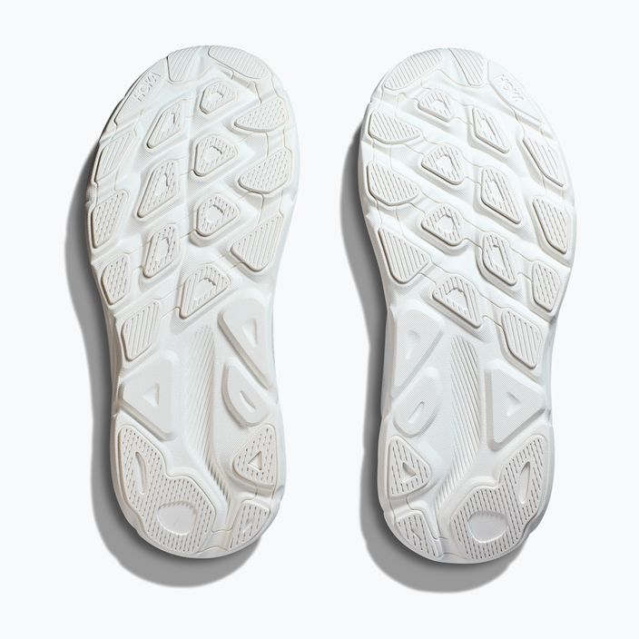 Vyriški bėgimo batai HOKA Clifton 9 white/white 5