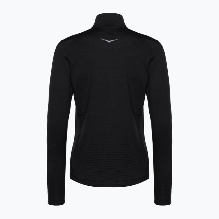 Moteriškas bėgimo džemperis HOKA 1/2 Zip black 2