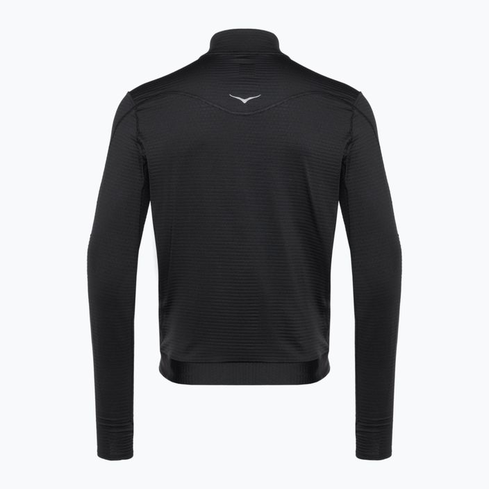 Vyriškas bėgimo džemperis HOKA 1/2 Zip black 2