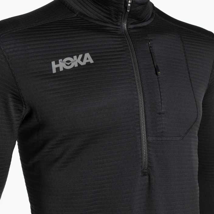 Vyriškas bėgimo džemperis HOKA 1/2 Zip black 3