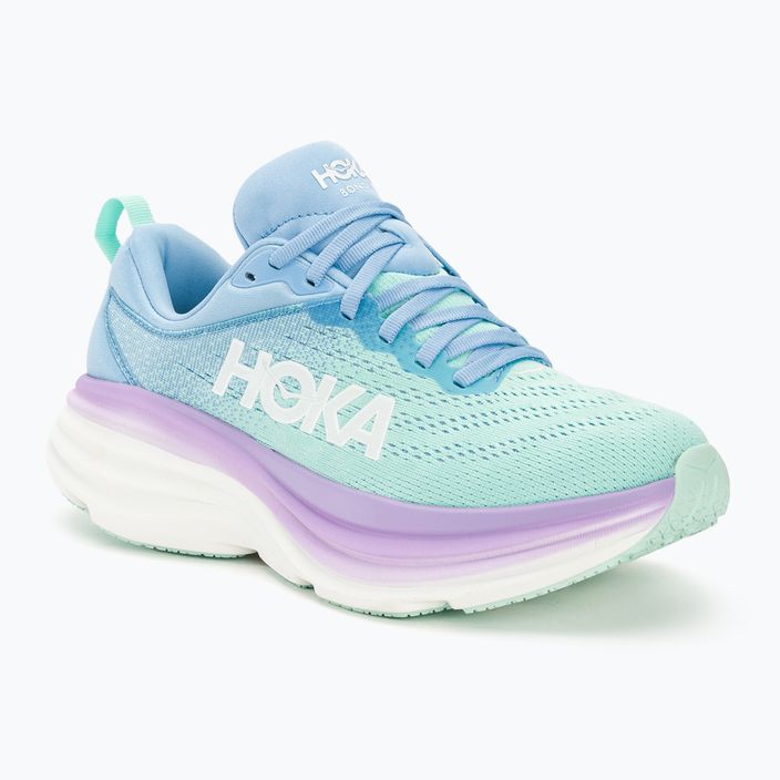 Moteriški bėgimo batai HOKA Bondi 8 airy blue/sunlit ocean