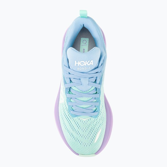 Moteriški bėgimo batai HOKA Bondi 8 airy blue/sunlit ocean 6