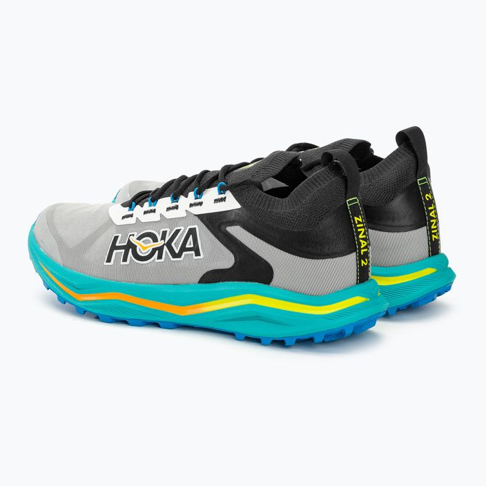 Vyriški bėgimo bateliai HOKA Zinal 2 black/ceramic 3