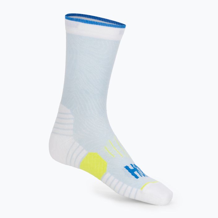 Bėgimo kojinės HOKA Crew Run Sock 3 poros diva blue/ice water/evening primrose 3