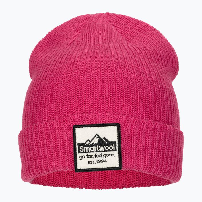 Žieminė kepurė Smartwool Smartwool Patch power pink 2