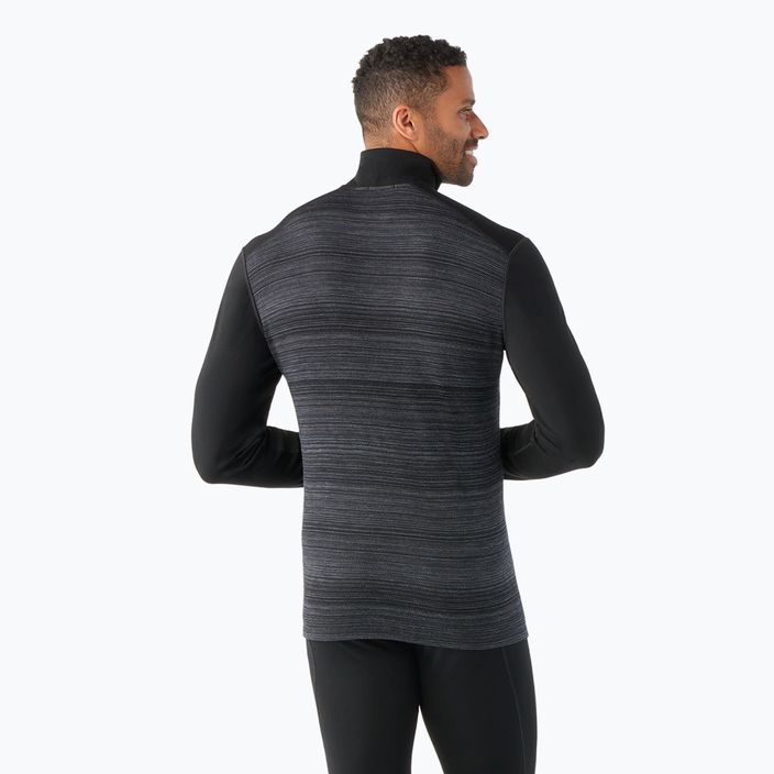 Vyriški termoaktyvūs marškinėliai ilgomis rankovėmis Smartwool Merino 250 Baselayer 1/4 Zip Boxed black color shift 2