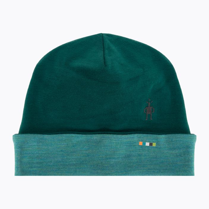 Kepurė Smartwool Merino Reversible Cuffed emerald green 5