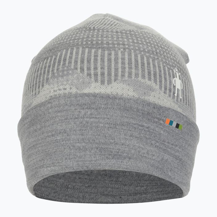 Kepurė Smartwool Merino Reversible Cuffed light gray mountain scape 2