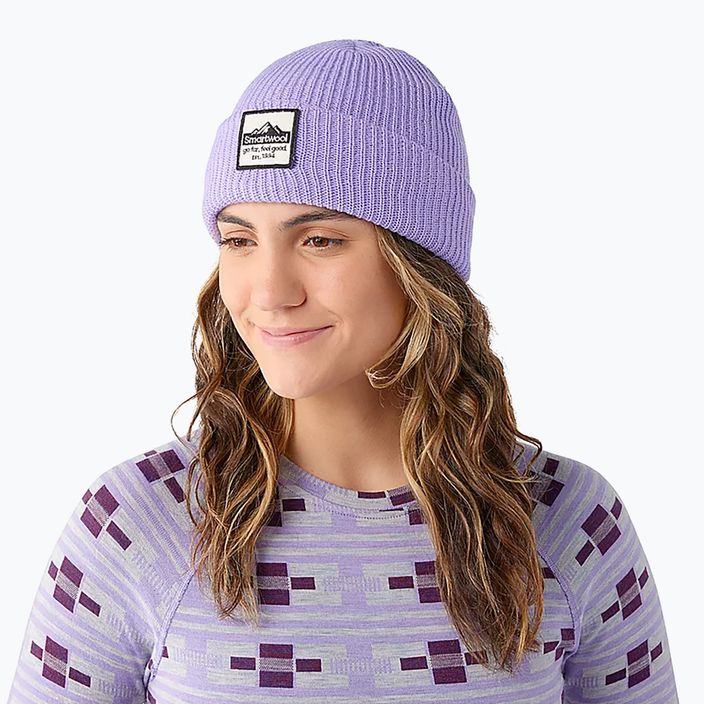 Žieminė kepurė Smartwool Smartwool Patch ultra violet 7
