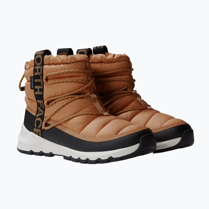 Moteriški sniego batai The North Face Thermoball Lace Up WP almond butter / black