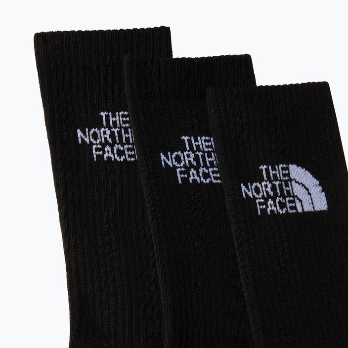 Žygio kojinės The North Face Multi Sport Cush Crew Sock 3 poros black 2