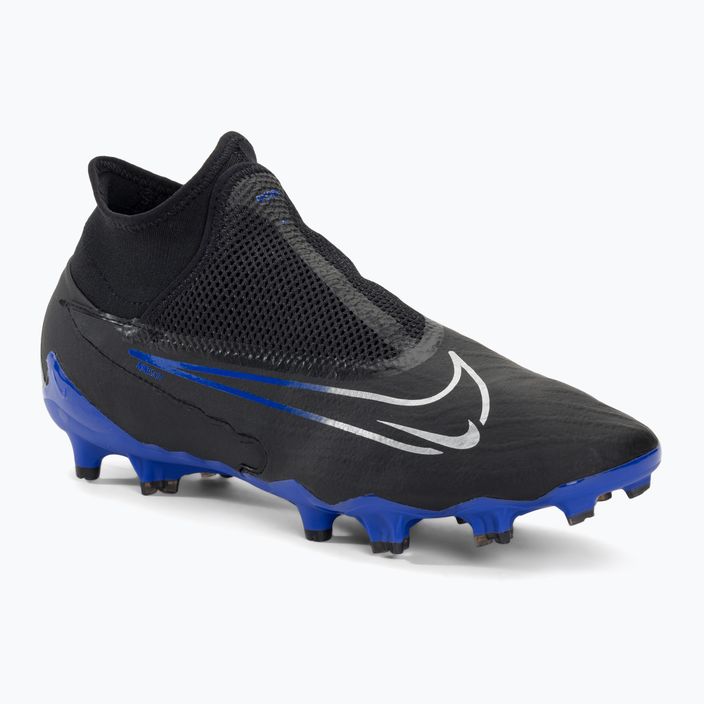 Nike Phantom GX Pro DF FG juodi/chromuoti/hiper royal futbolo bateliai