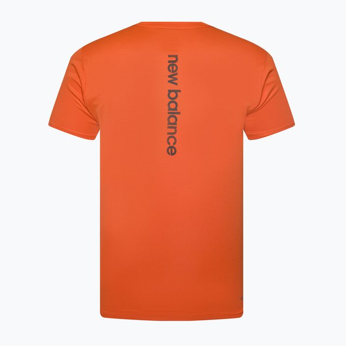 Vyriški bėgimo marškinėliai New Balance Impact Run AT N-Vent cayenne 7