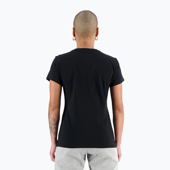 Moterų marškinėliai New Balance Essentials Cotton Jersey black 2