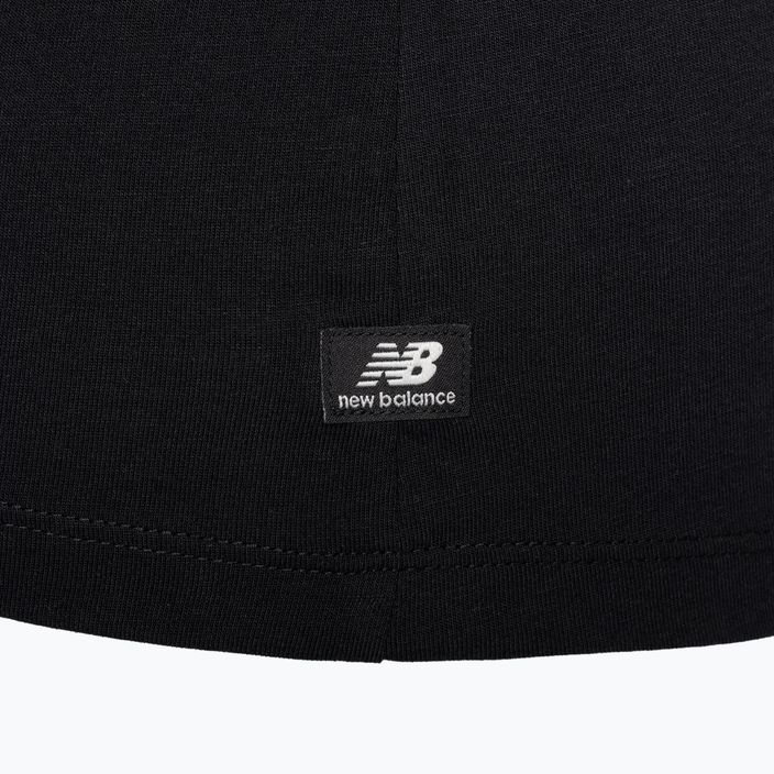 Moterų marškinėliai New Balance Essentials Cotton Jersey black 7