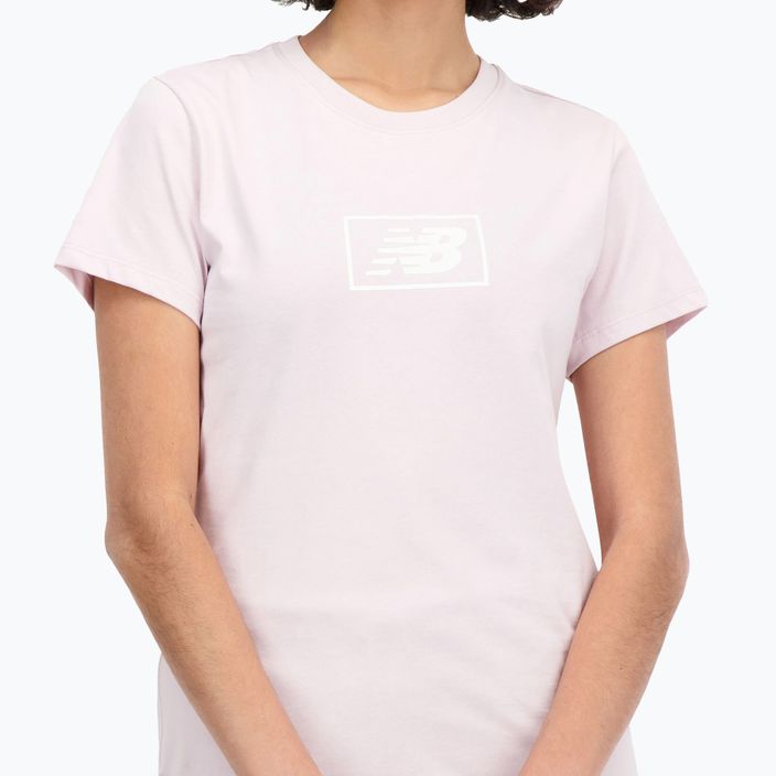 Moterų marškinėliai New Balance Essentials Cotton Jersey december 3