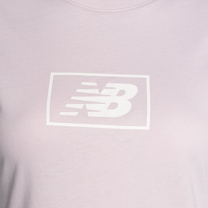 Moterų marškinėliai New Balance Essentials Cotton Jersey december 6