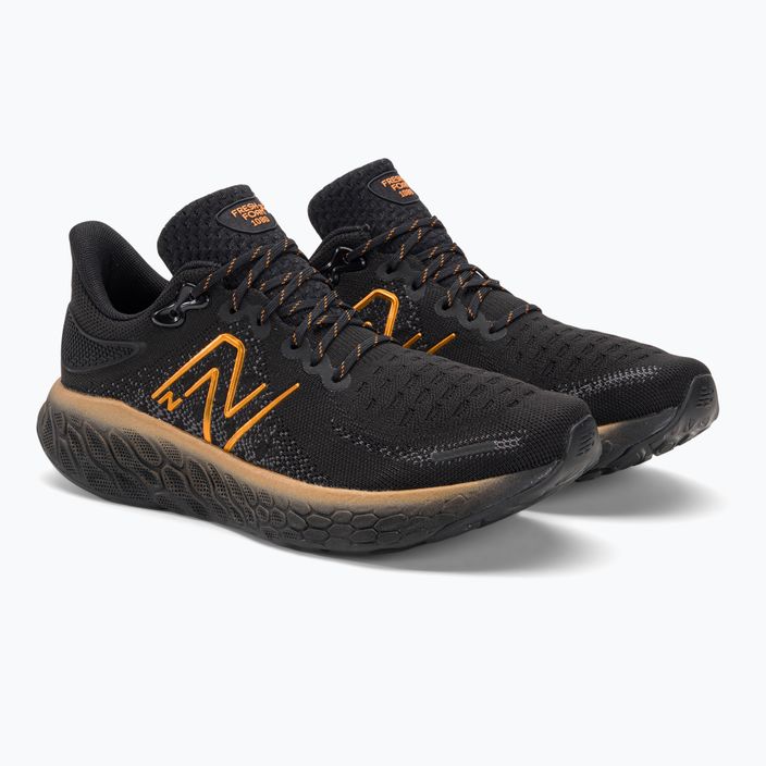 Vyriški bėgimo batai New Balance 1080V12 black/orange 4