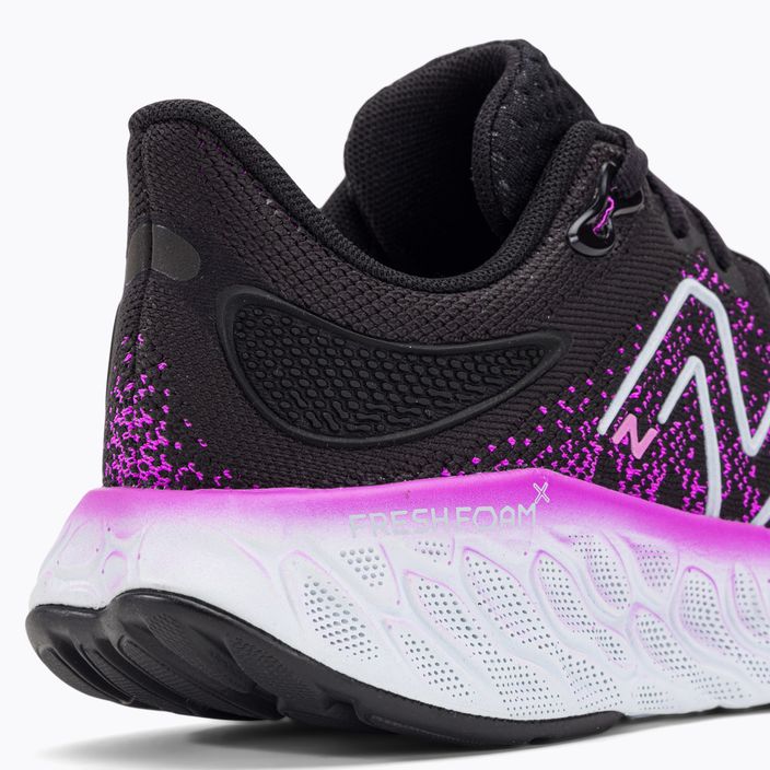 New Balance Fresh Foam 1080 v12 black/purple moteriški bėgimo bateliai 9