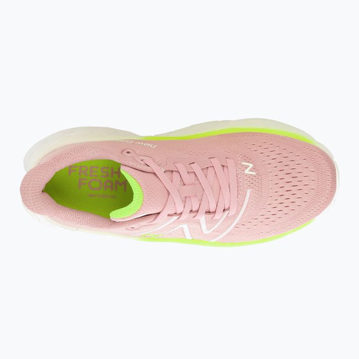 Moteriški bėgimo batai New Balance Fresh Foam More v4 pink moon 15