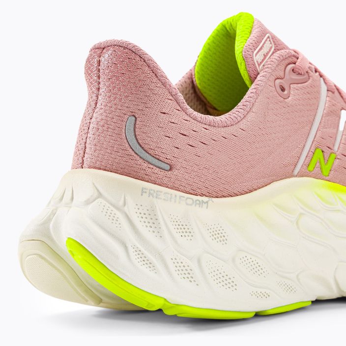 Moteriški bėgimo batai New Balance Fresh Foam More v4 pink moon 9
