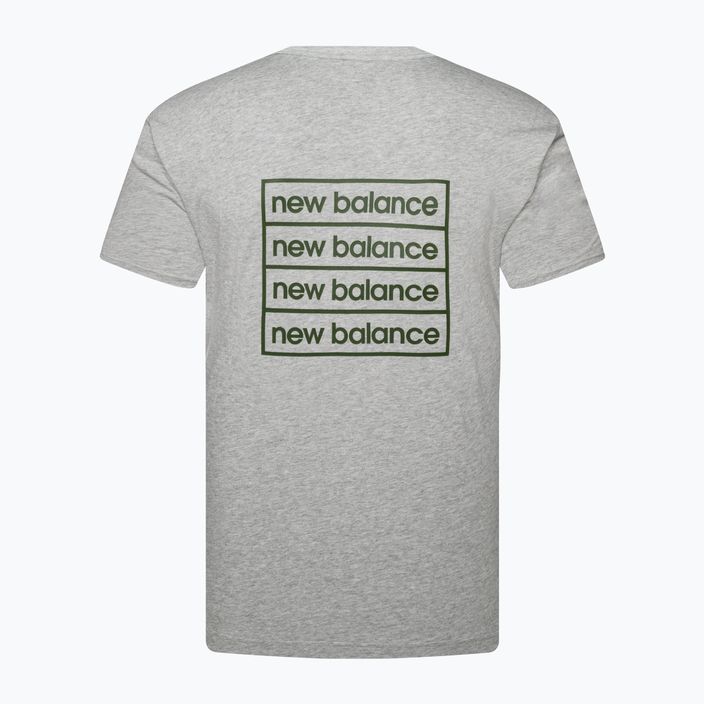 Vyriški sportiniai marškinėliai New Balance Essentials Winter pilki 5